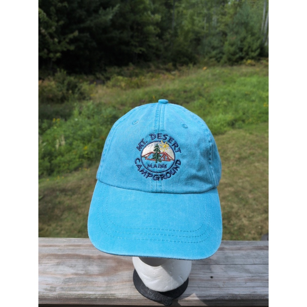 Mt. Desert Maine Campground Adult Adjustable Hat Cap
